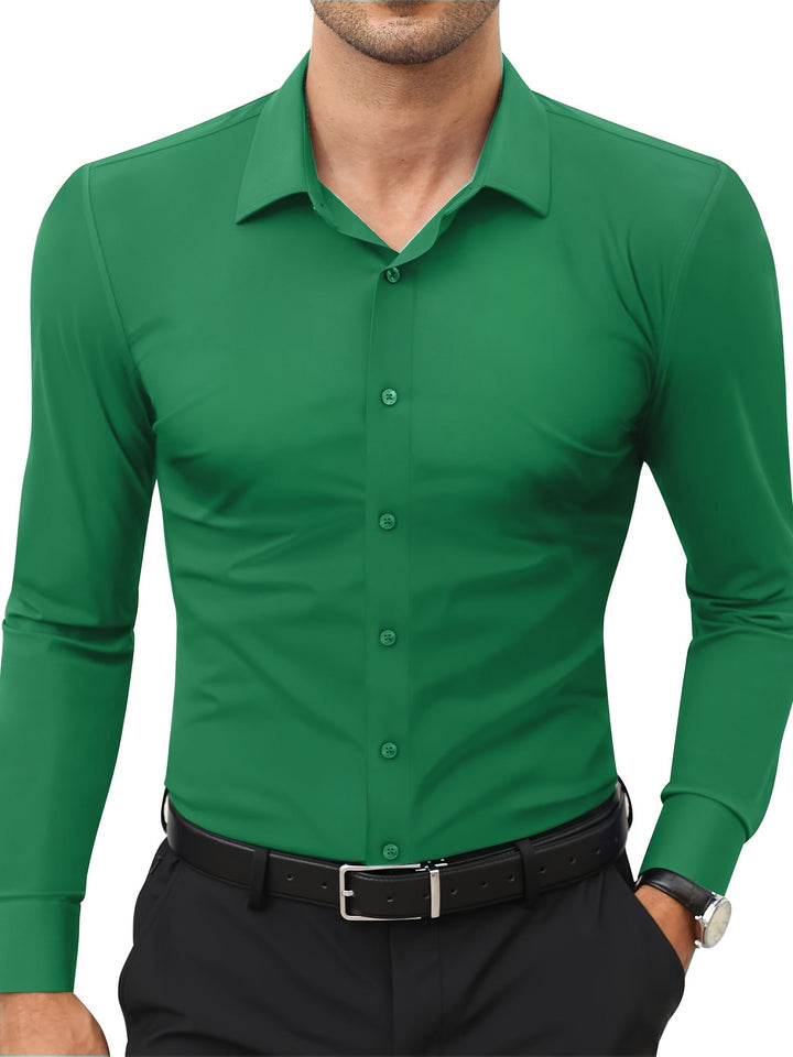 AXRID | Slim-Fit Stretch Men's Shirt with Button Closure