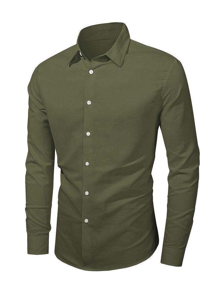 DAEDEN | Casual Men's Shirt with Long Sleeves