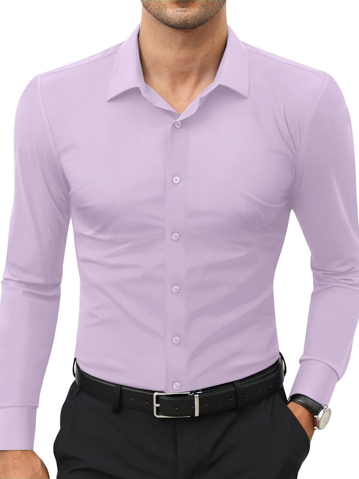 AXRID | Slim-Fit Stretch Men's Shirt with Button Closure