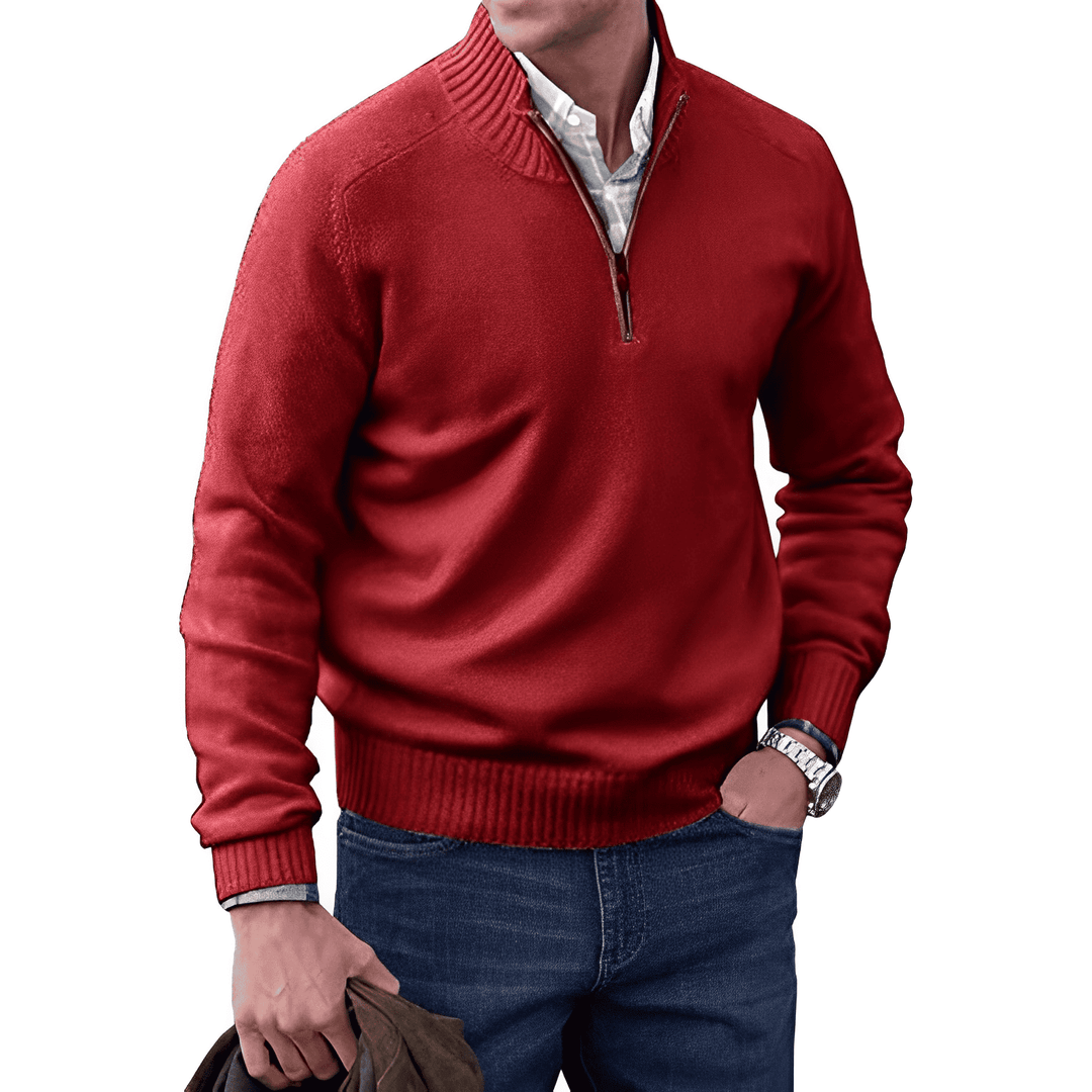 Weston | Modern Zip Sweater