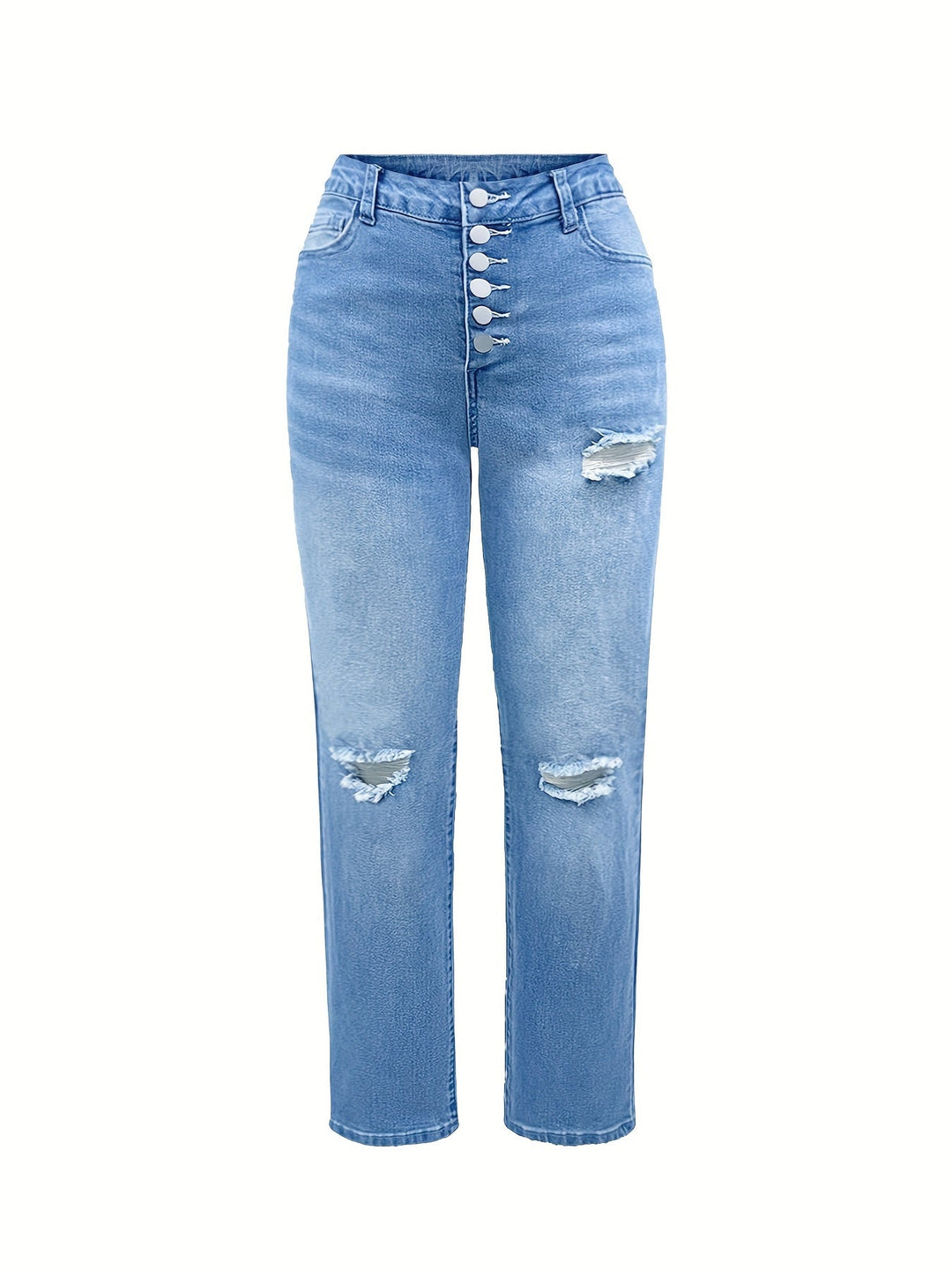 EMRION | Weathered Blue Women's Stretch Jeans