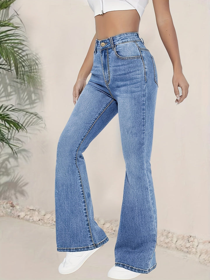 LOTRIS | Stylish High-Waist Flared Jeans