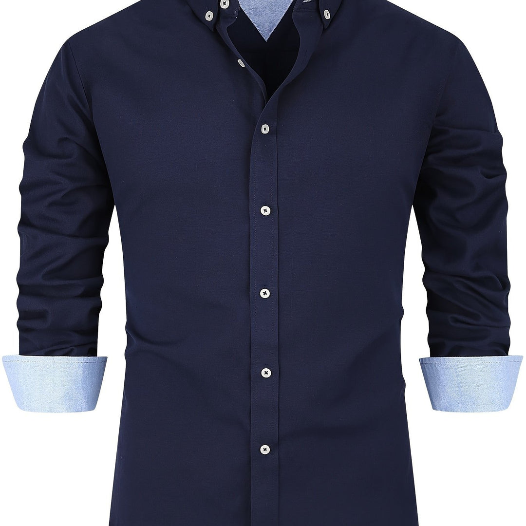 ROLMAR | Solid Long-Sleeve Shirt