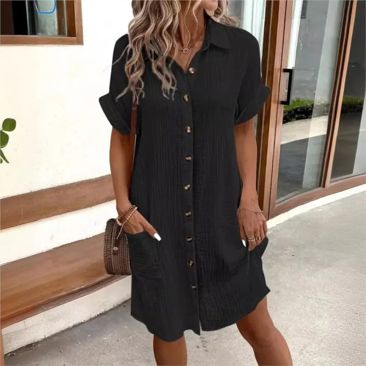 Riley | Breezy Collar Dress