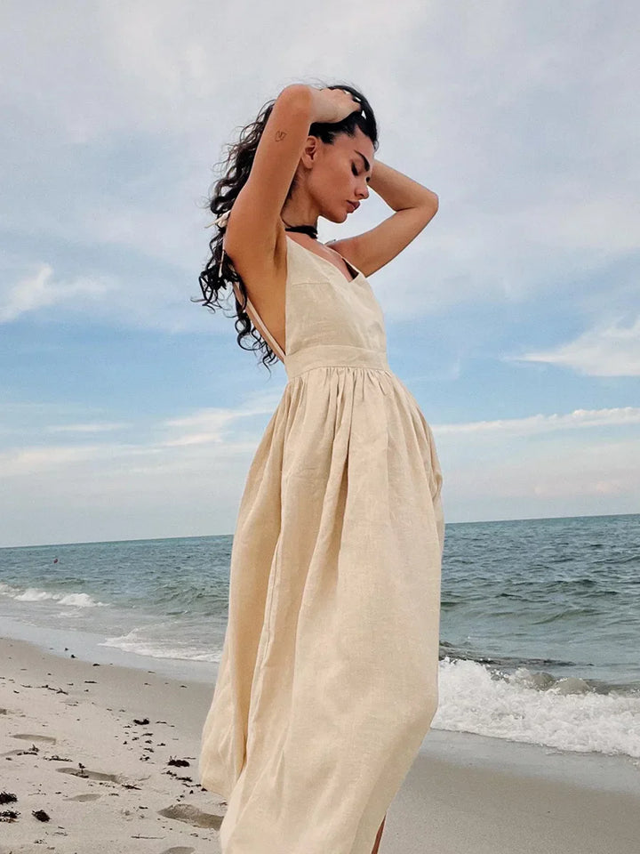 Mia | Vintage Sling Beach Dress