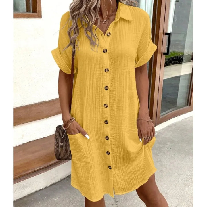 Riley | Breezy Collar Dress