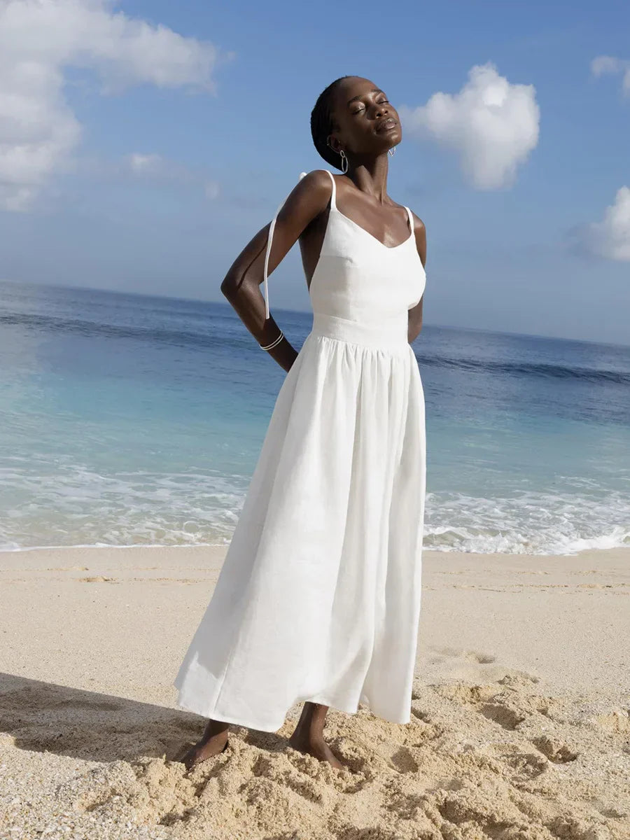 Mia | Vintage Sling Beach Dress