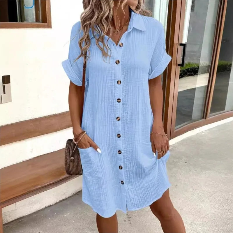 Riley | Breezy Collar Dress